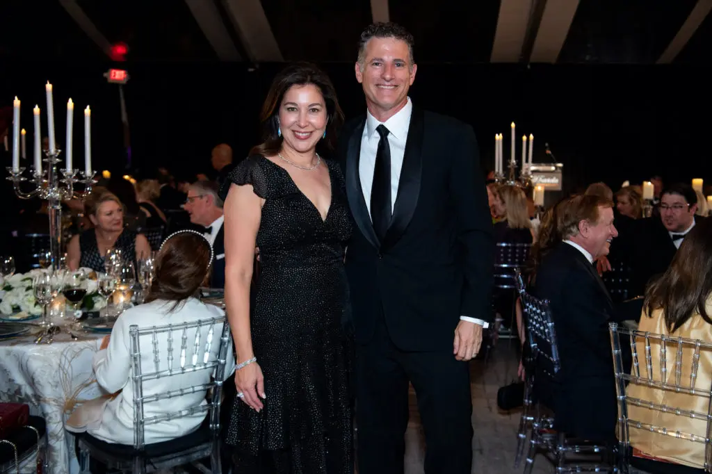 Jennifer & Ben Fink at the Houston Grand Opera's Opening Night Dinner (Photo by Michelle Watson/CatchlightGroup.com)