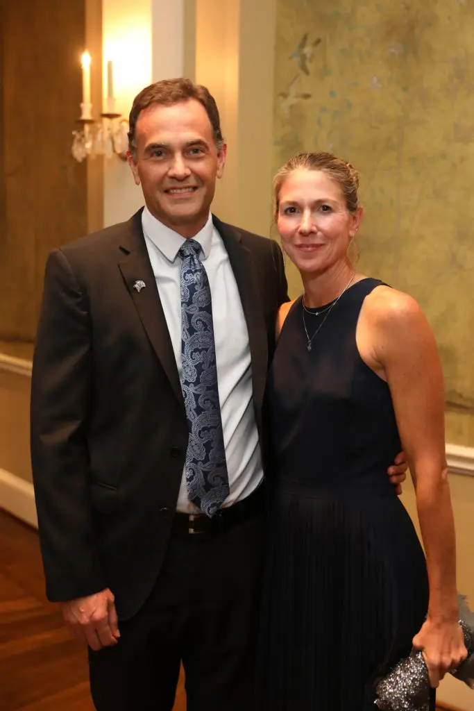Joe & Jill Karlgaard at 'An Evening in Rice's Honour.' (Photo by Priscilla Dickson)
