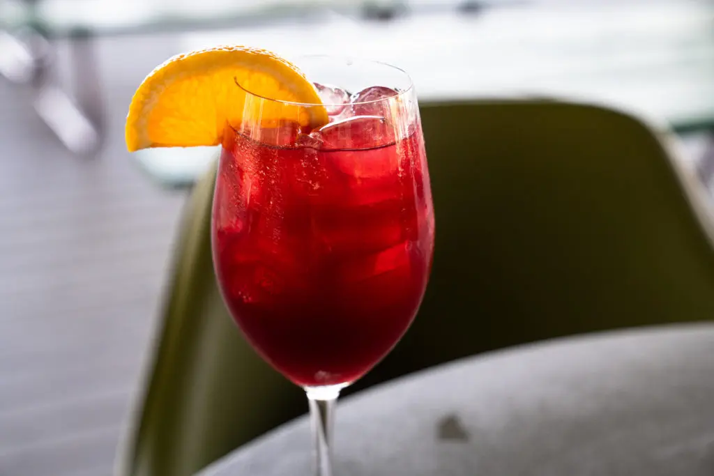 Cool down with a chilled Sangria at the new Kirby Ice House- The Woodlands. (Photo by Michael Anthony)