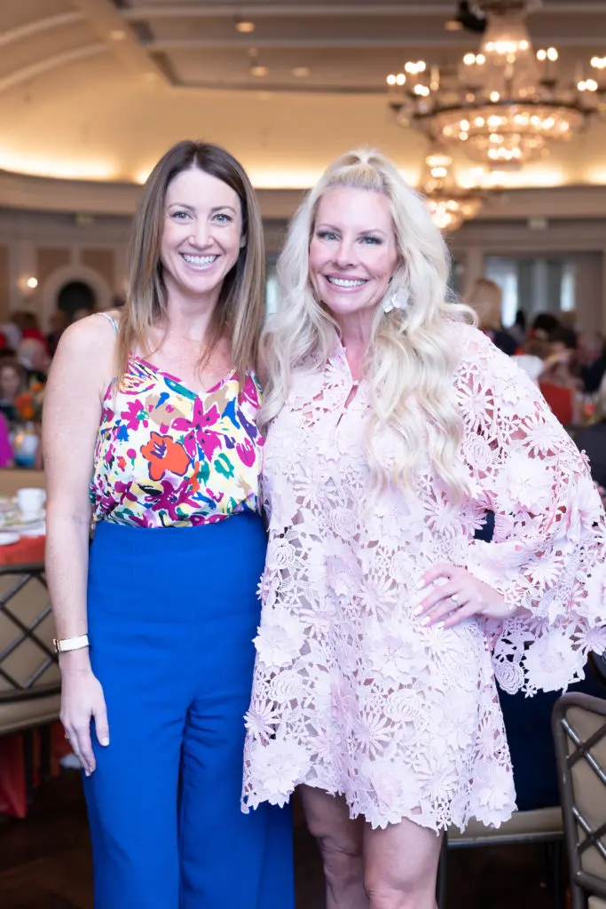 Kat LaPoint, Nikki Beisty at the National MS Society 'Together for a Cure' luncheon (Photo by Daniel Ortiz)