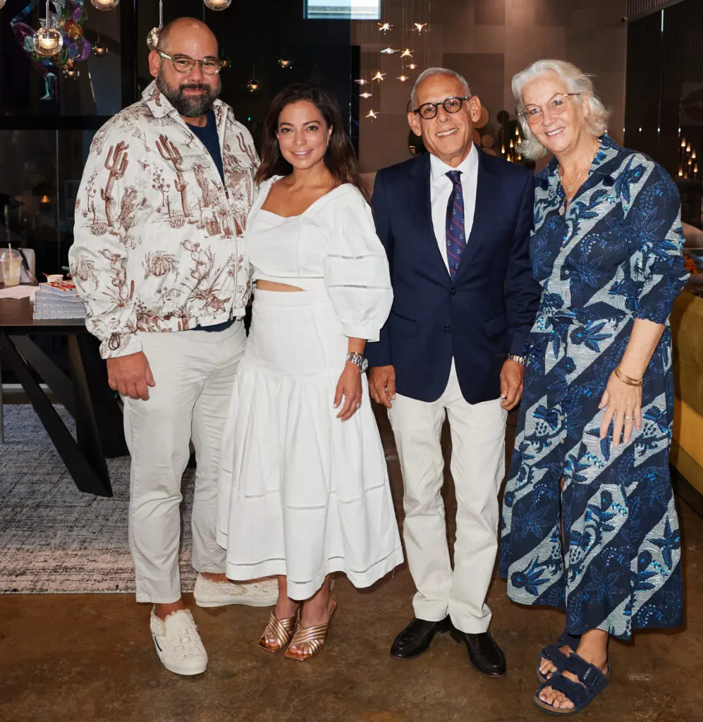 Lance Scott, Nazira Handal, Anthony Baratta, Alessandra Branca (Photo by Jonathan Zizzo)