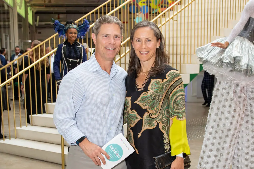Mac & Cynthia Walker at Good Reason Houston's 'Be the Reason' cocktail fundraiser. 