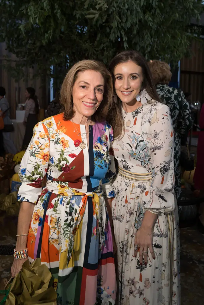 Maria Pappas, Francesca Saour at the Ladies for Literacy Guild luncheon. (Photo by Daniel Ortiz)