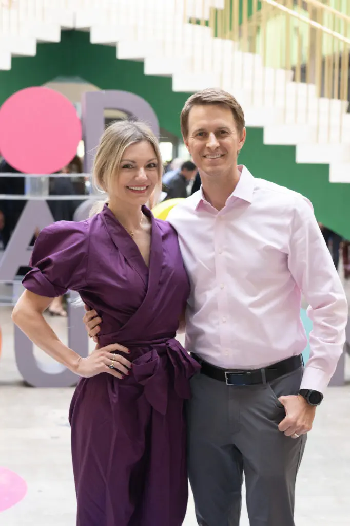 Masha & Mike Lyons at Good Reason Houston's 'Be the Reason' cocktail fundraiser. 