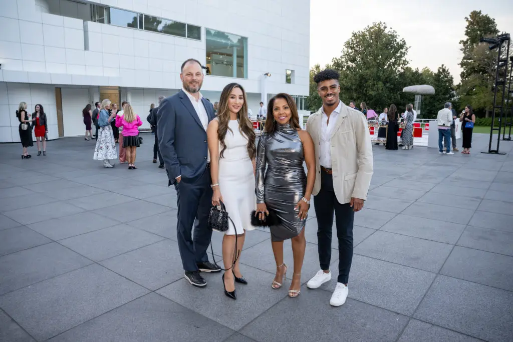 Max and Sharon Lee Clark, Annika Cail, Ethan Carter Jones  (Photo by Bruno, Snap the Picture)