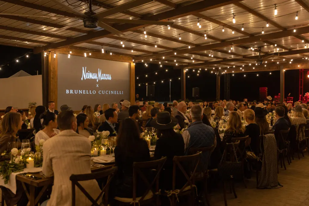 A match made in sartorial heaven - Neiman Marcus and Brunello Cucinelli  (Photo by Jason Sean Weiss and BFA Kaitlin Saragusa)