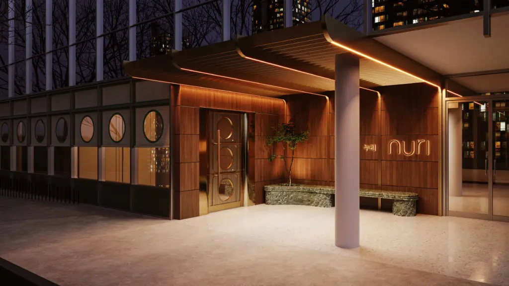 Nuri Steakhouse will debut in Uptown Dallas this summer. (Rendering courtesy of AvroKO)