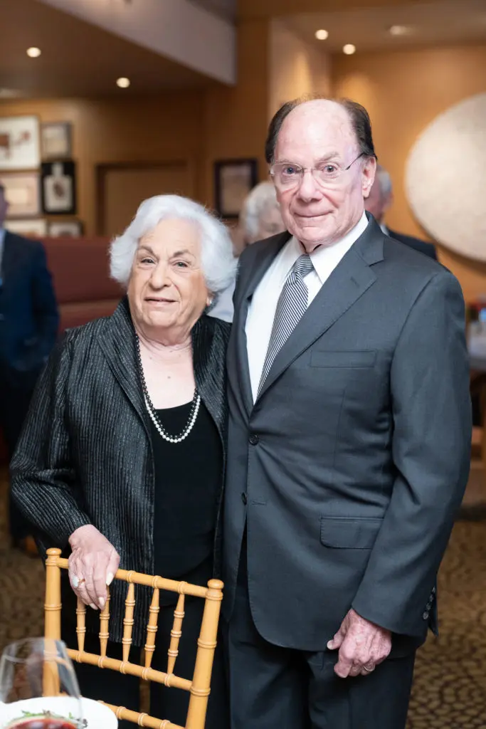 AVDA founding mother Rhonda Gerson, Paul Gerson at the 'Honoring Texas Victims' dinner at Tony's  (Photo by Daniel Ortiz)