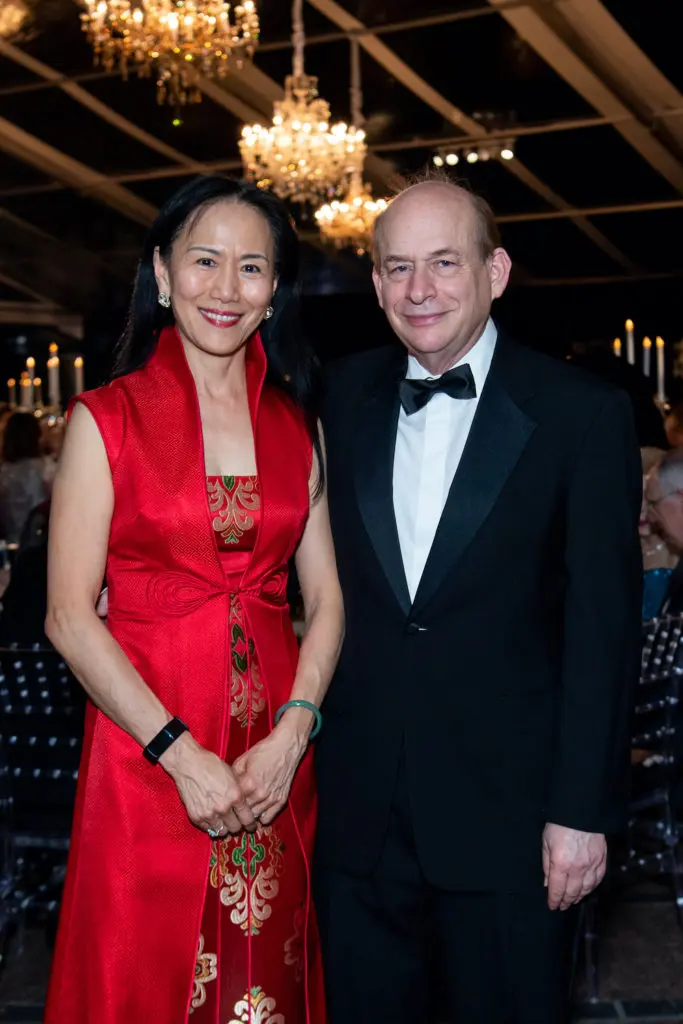 Y. Ping Sun & David Leebron at  Houston Grand Opera's Opening Night Dinner (Photo by Michelle Watson/CatchlightGroup.com)