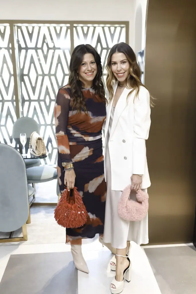 Ally Shell, Kendra Smith at the Una Notte in Italia luncheon held at Zadok Master Jewelers. (Photo by Quy Tran)