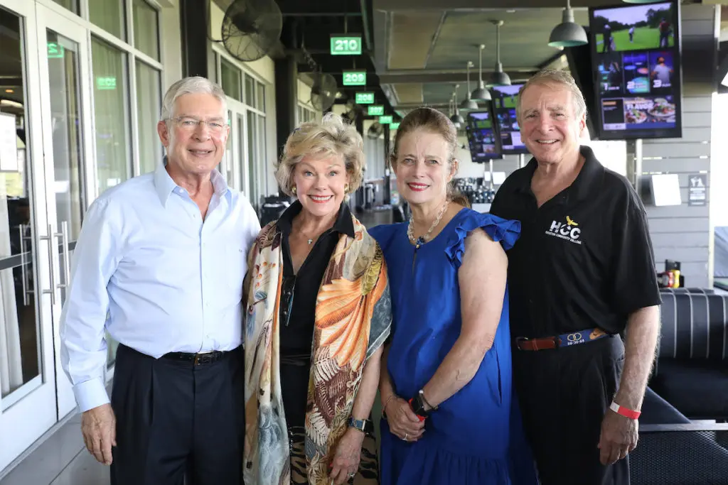 Ralph & Jenny Hull, Dr. Peggy & Ashley Smith at Top Golf for the Foundation for Teen Health fundraiser. 