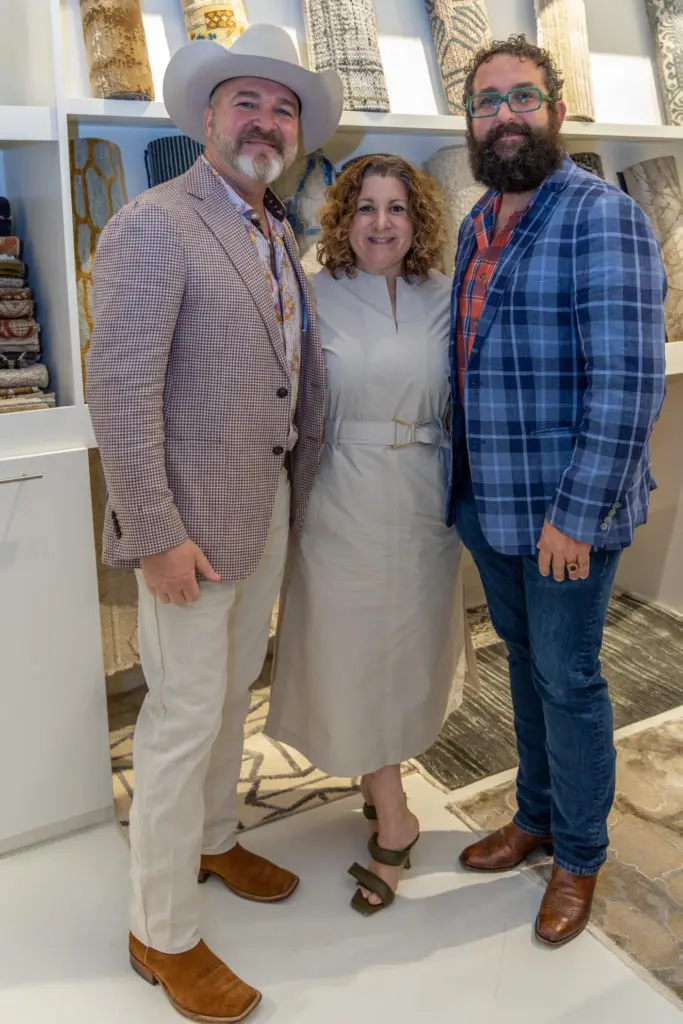 Richard Bettinger,  Melissa Gerstle, Chad Bettinger (Photo by Jordan Geibel)