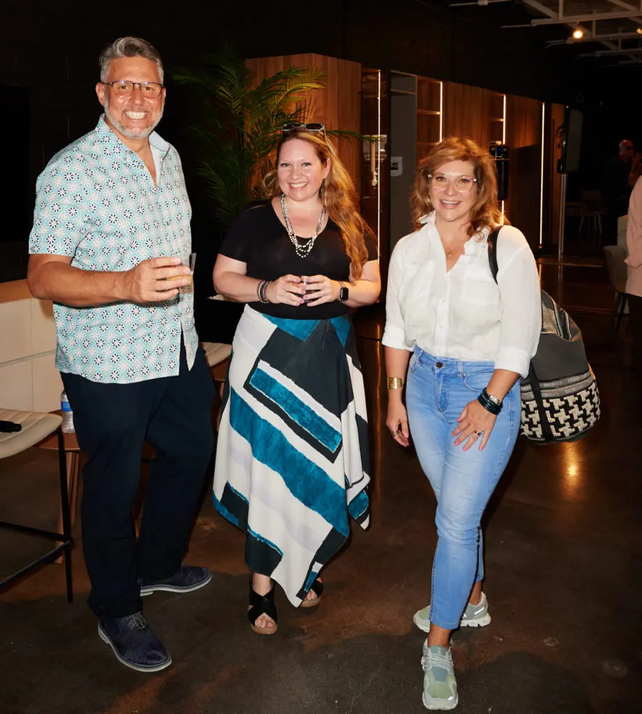 Scott Cook, Joy Pedroza, Ashley Raider (Photo by Jonathan Zizzo)
