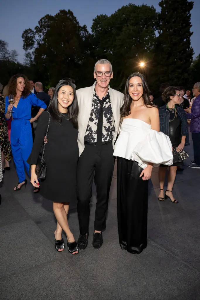 Stefanie Tsen Ward, SVP of Neiman Marcus, Ryan Ross, President of Neiman Marcus, Mary McGreevy, VP of Neiman Marcus  (Photo by Bruno, Snap the Picture)