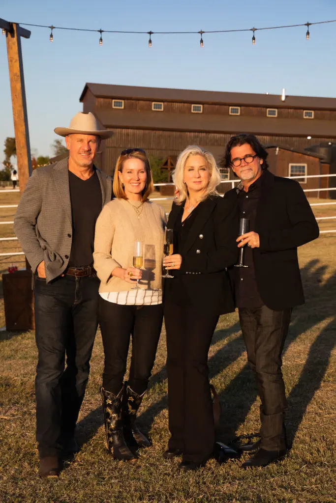 Stephen & Margaret James, Sally Rose-Lassiter & Steve Lassiter  (Photo by Jason Sean Weiss and BFA Kaitlin Saragusa)