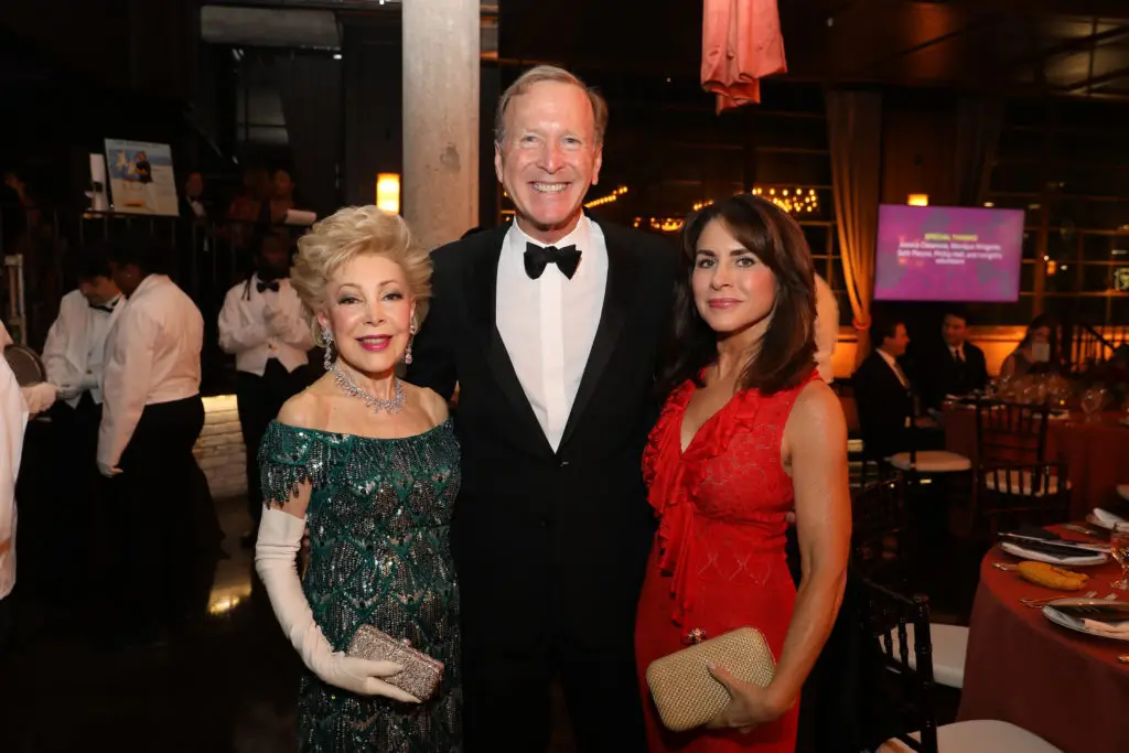 TUTS board member Margaret Alkek Williams, Neil & Maria Bush at the TUTS gala held at The Astorian. (Photo by Priscilla Dickson)