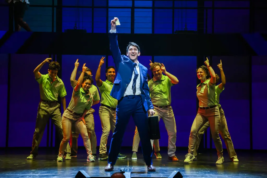 Theatre Under The Stars delivers a new production of The Secret of My Success.  (Photo by Melissa Taylor)