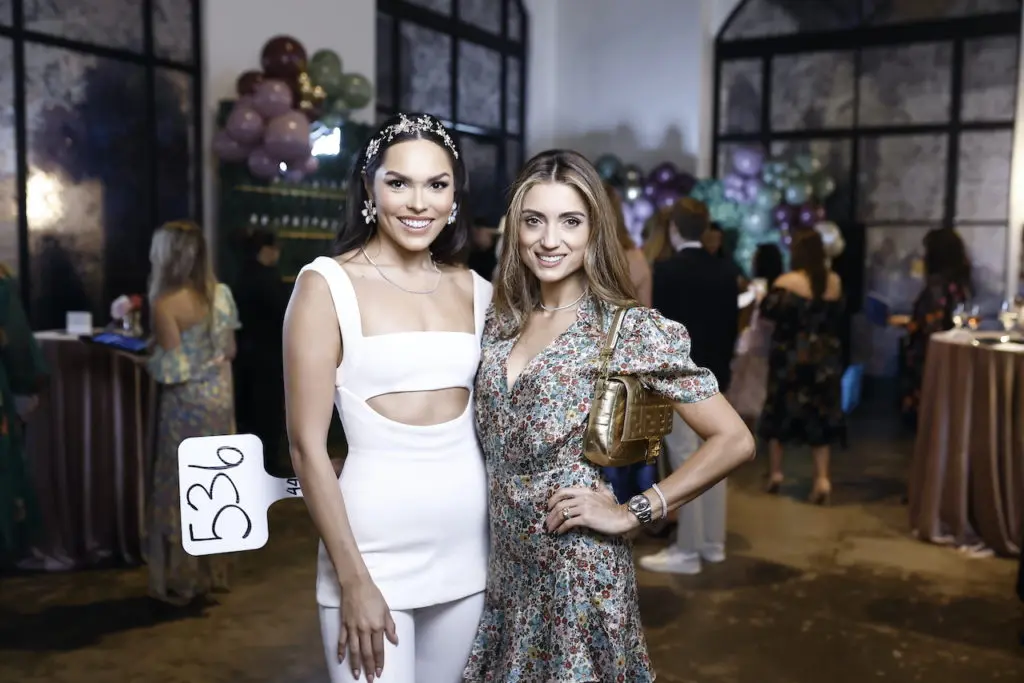 Taylor Leigh Kessler, Iris Shaftel at The Revaire for the Houston Ladies Who Brunch fundraiser.