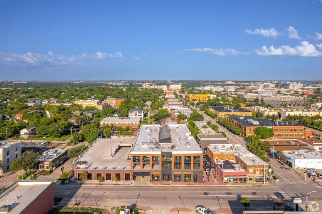 Areal view of The 701, Southside's newest development. Photo Courtesy of Dodson Commercial Real Estate.