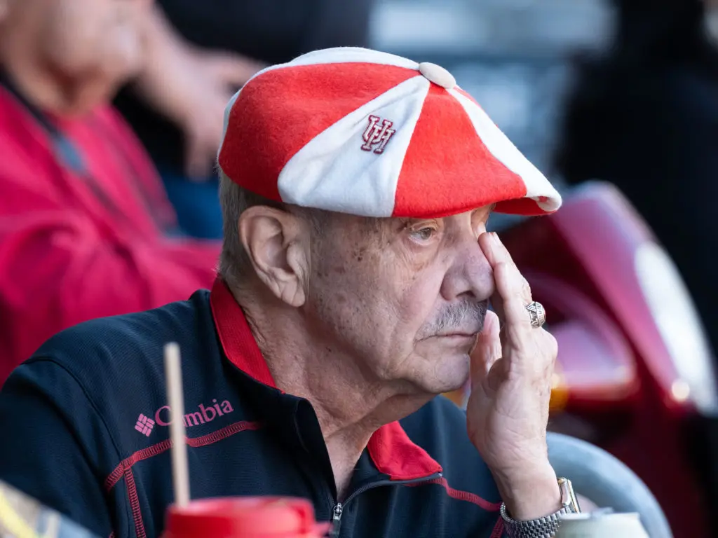 University of Houston fans are not exactly thrilled by the way the season is going. (Photo by F. Carter Smith)