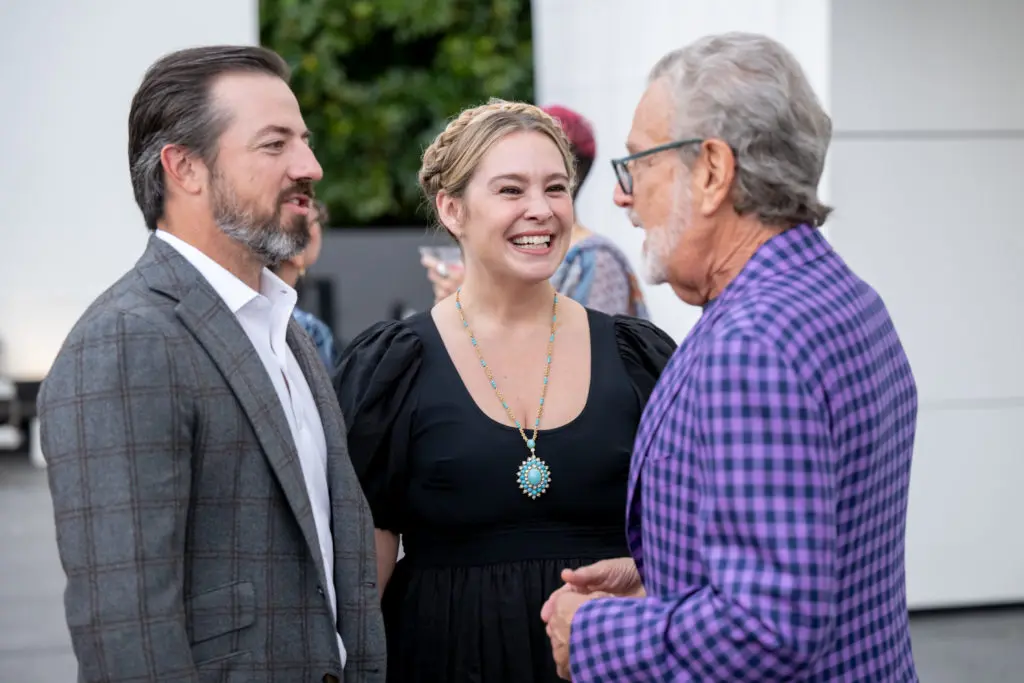 William Atkinson and Jacqueline Sewell, Howard Rachofsky  (Photo by Bruno, Snap the Picture)