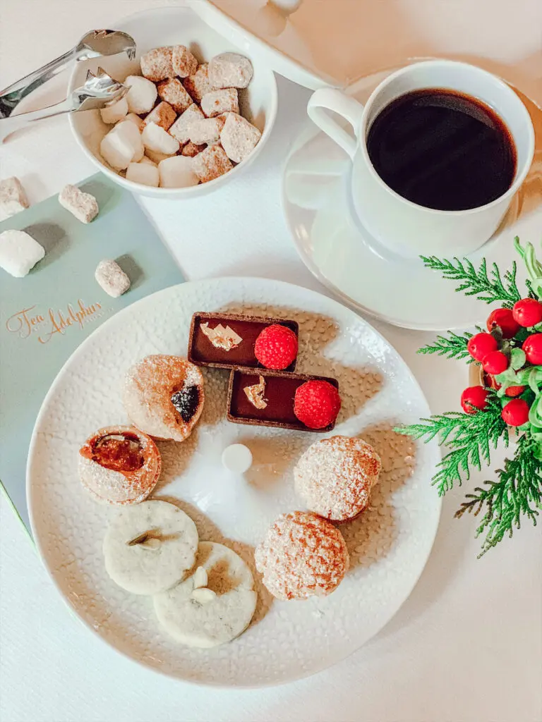 Holiday tea at the French Room in the Adolphus (courtesy)