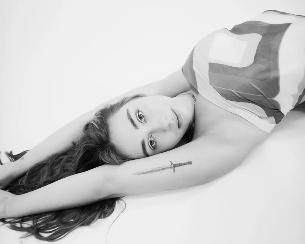 Ephemeral tattoos are designed to be absorbed by the skin and disappear within 9 to 15 months. (Photo by Cesar Rubio c/o Ephemeral Tattoo)