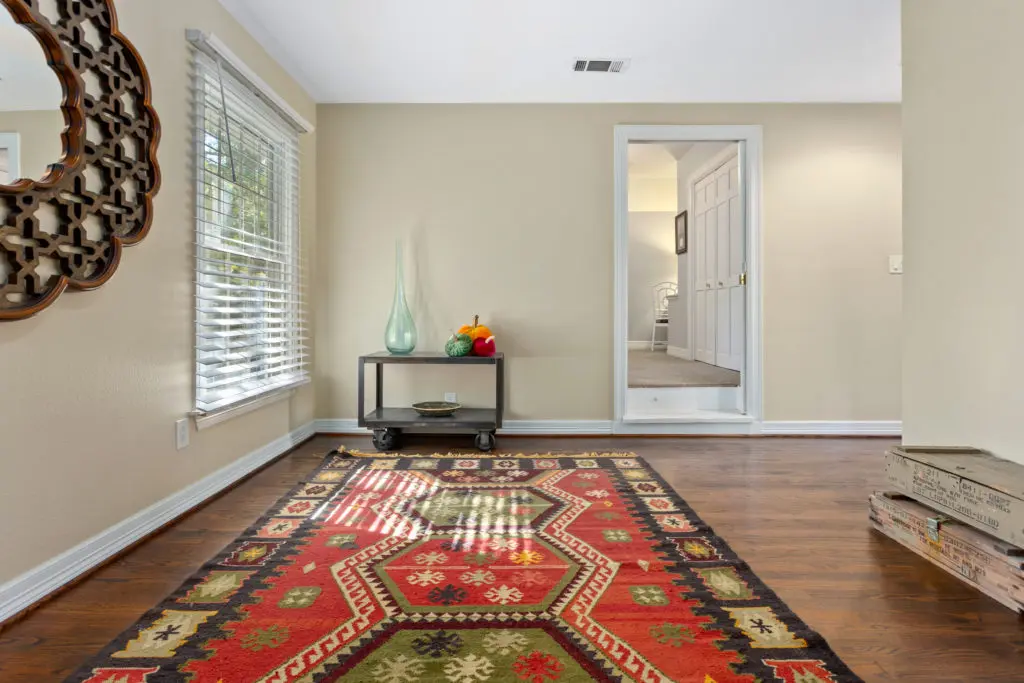 Versatile upstairs living space at 104 Crestwood.