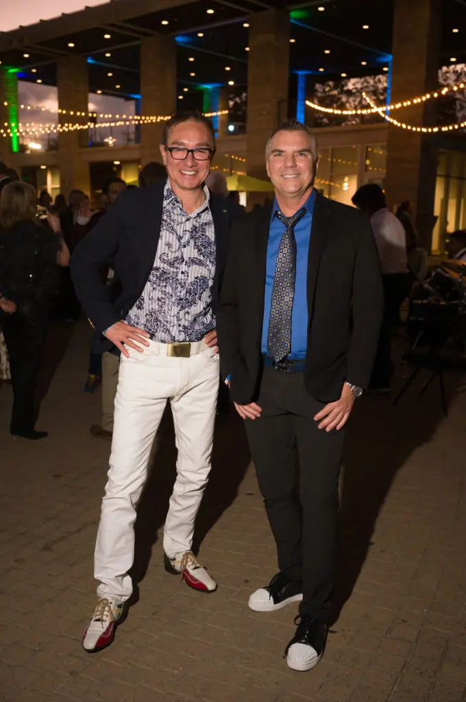 Jesse Rivera, James Herbst at the Buffalo Bayou Partnership gala. (Photo by Daniel Ortiz)