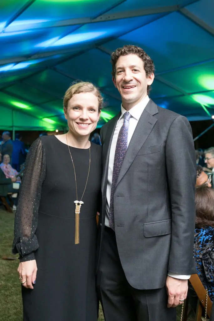 Lizzie & Andrew Ziccardi at the Buffalo Bayou Partnership gala. (Photo by Daniel Ortiz)
