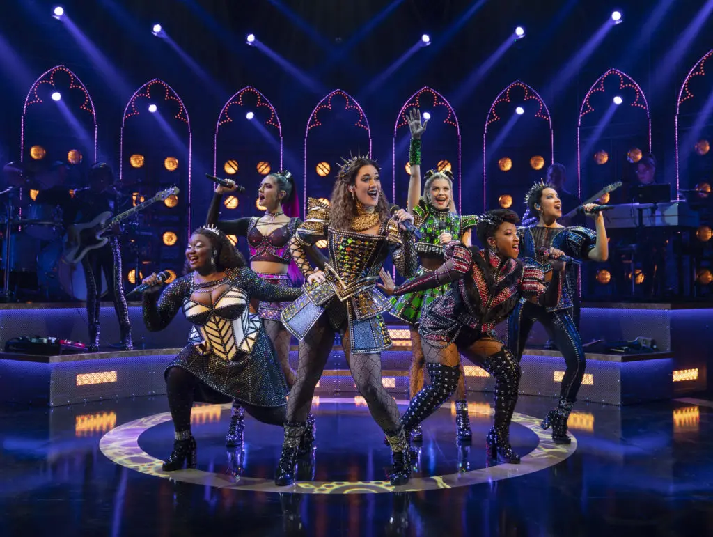 Each of the queens sings their own story. (Photo by Joan Marcus)