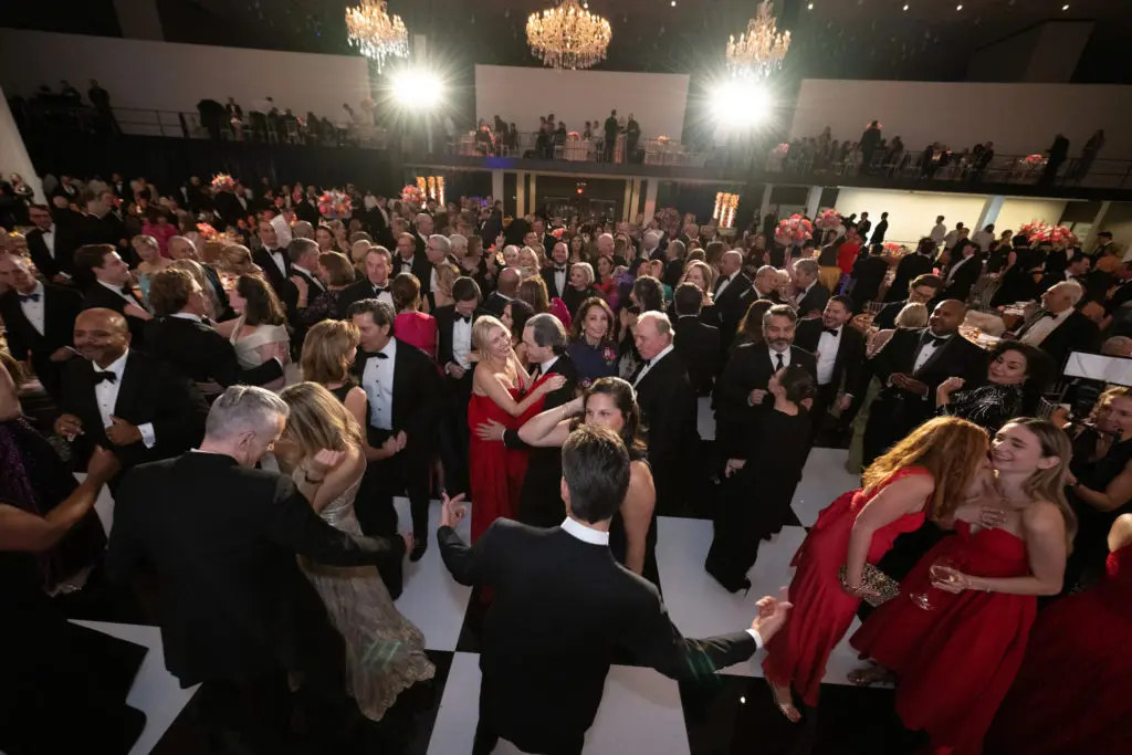 Dancing at the Museum of Fine Arts Houston Grand Gala Ball (Photo by Jenny Antill)