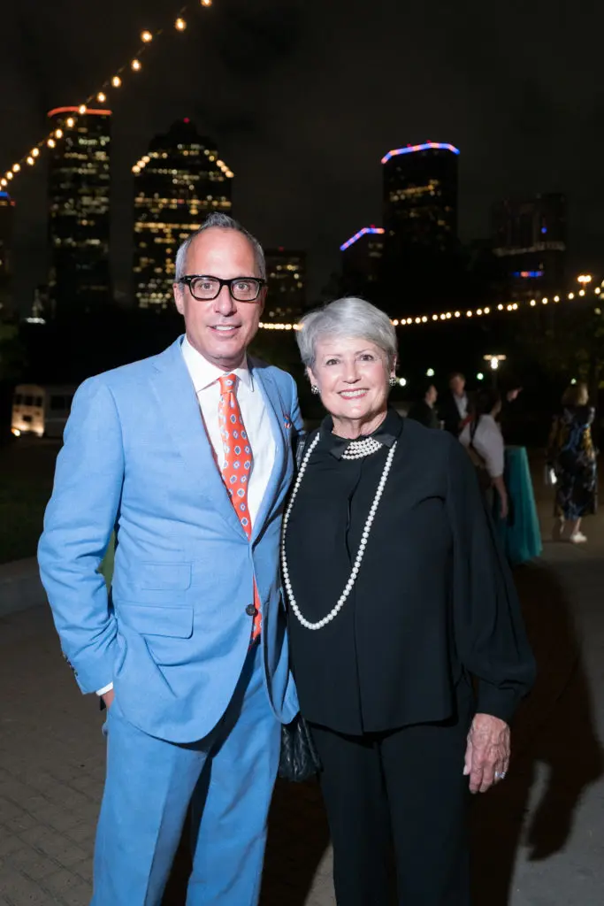 Mark Sullivan, Cece Fowler at the Buffalo Bayou Partnership gala. (Photo by Daniel Ortiz)