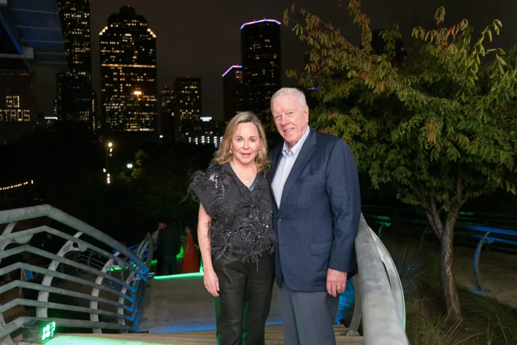 Nancy & Rich Kinder at the Buffalo Bayou Partnership gala. (Photo by Daniel Ortiz)