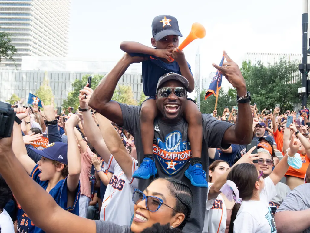 Houston Astros fans are all in on baseball's new dynasty. (Photo by F. Carter Smith)