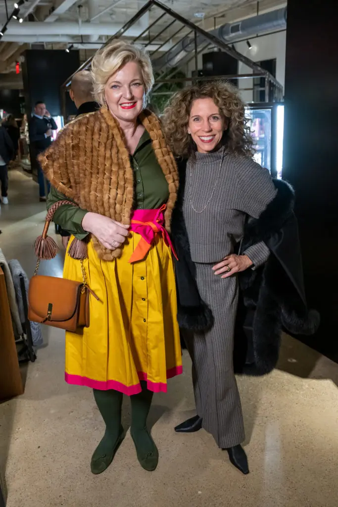 Bernadette Schaeffler, Diane Byrd  (Photo by Bruno Snap the Picture and Polaroids by Ashley Longshore and Ali Williams)