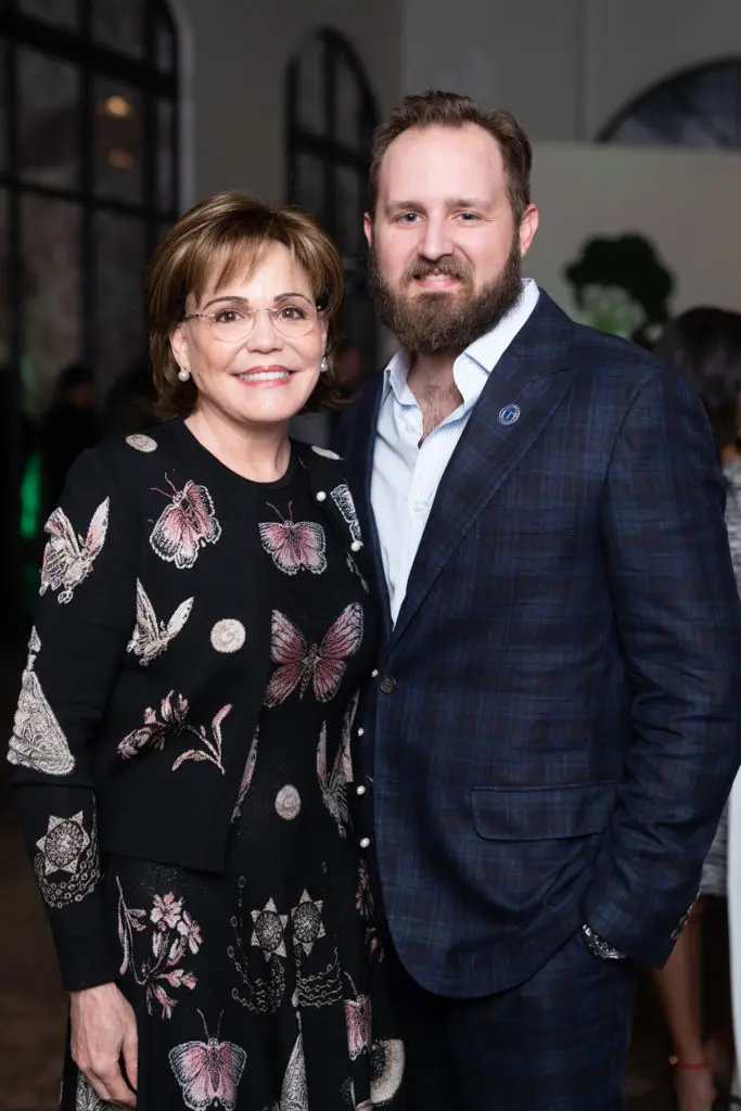 Hallie Vanderhider, Alex Perkins at the Brighter Bites 10th anniversary gala. (Photo by Daniel Ortiz)