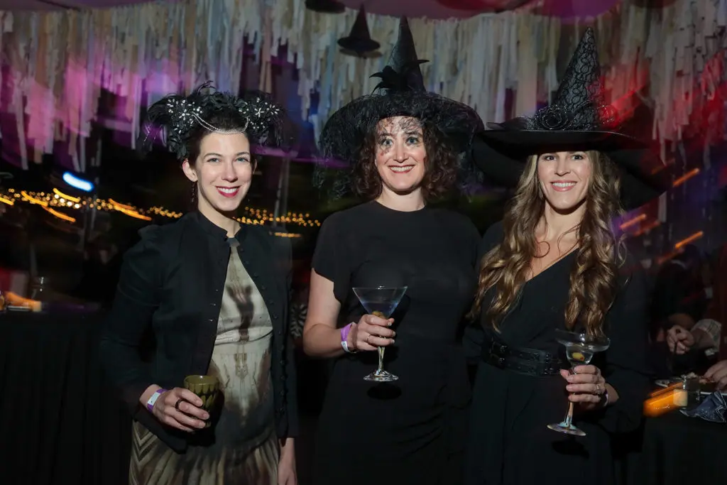 Christine Miller, Teri Ogg, Natalie Vega  at Houston Center for Contemporary Craft Martini Madness (Photo by Katy Anderson)
