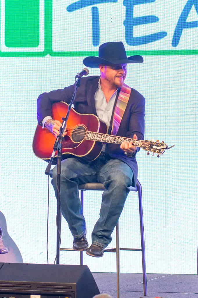 Country Music Awards winner Cody Johnson headlines the 'Grand Champion for TEACH' gala that raised a record $1.9 million. (Photo by Jacob Power)