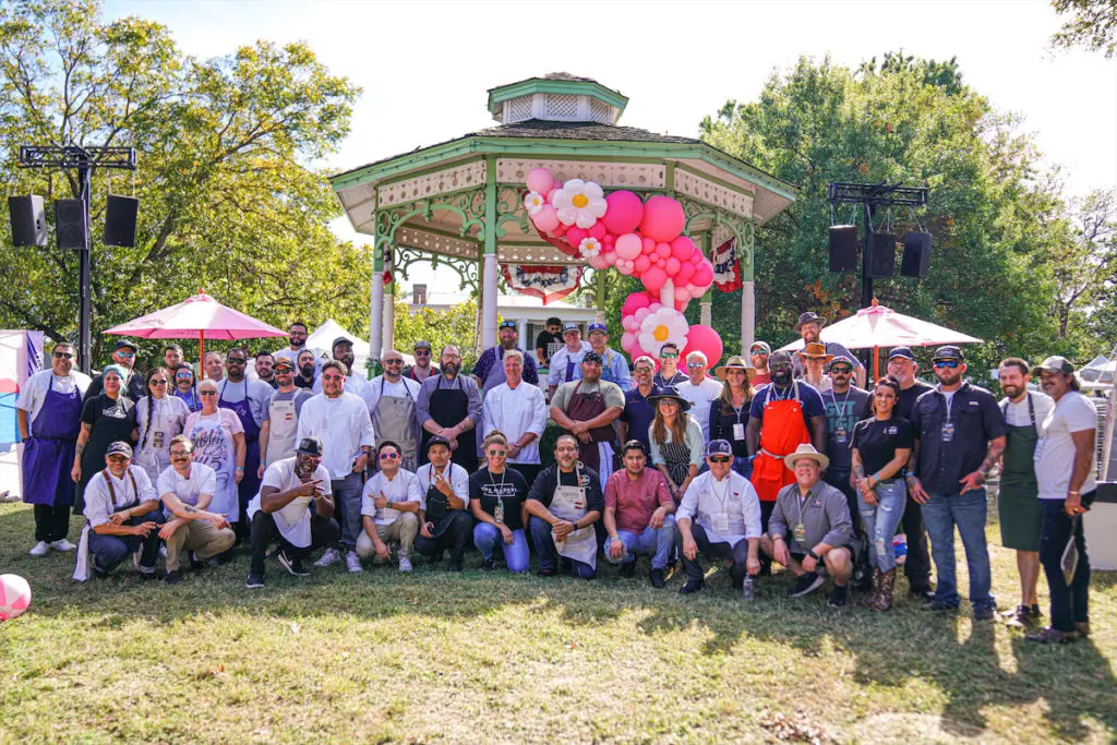 Scenes from the 2022 Main Event, the grand finale of the annual Chefs for Farmers food and wine festival in Dallas' Old City Park.
 (Photo by Robert Lerma)