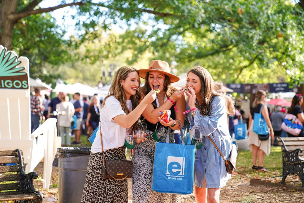 Scenes from the 2022 Main Event, the grand finale of the annual Chefs for Farmers food and wine festival in Dallas' Old City Park.
 (Photo by Robert Lerma)