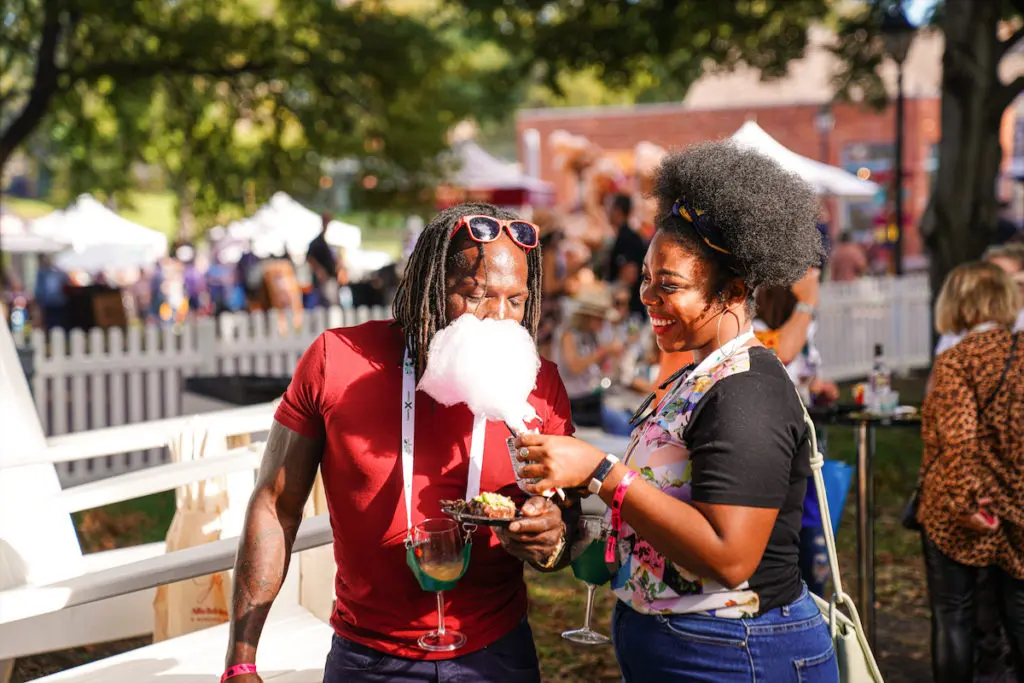 Scenes from the 2022 Main Event, the grand finale of the annual Chefs for Farmers food and wine festival in Dallas' Old City Park.
 (Photo by Robert Lerma)