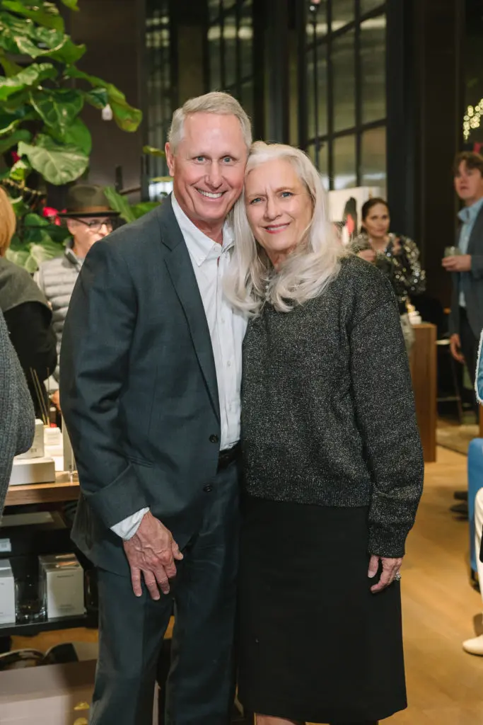 Eric & Ann Linden at The Conservatory post-opening bash in River Oaks District. (Photo by Johnny Than)