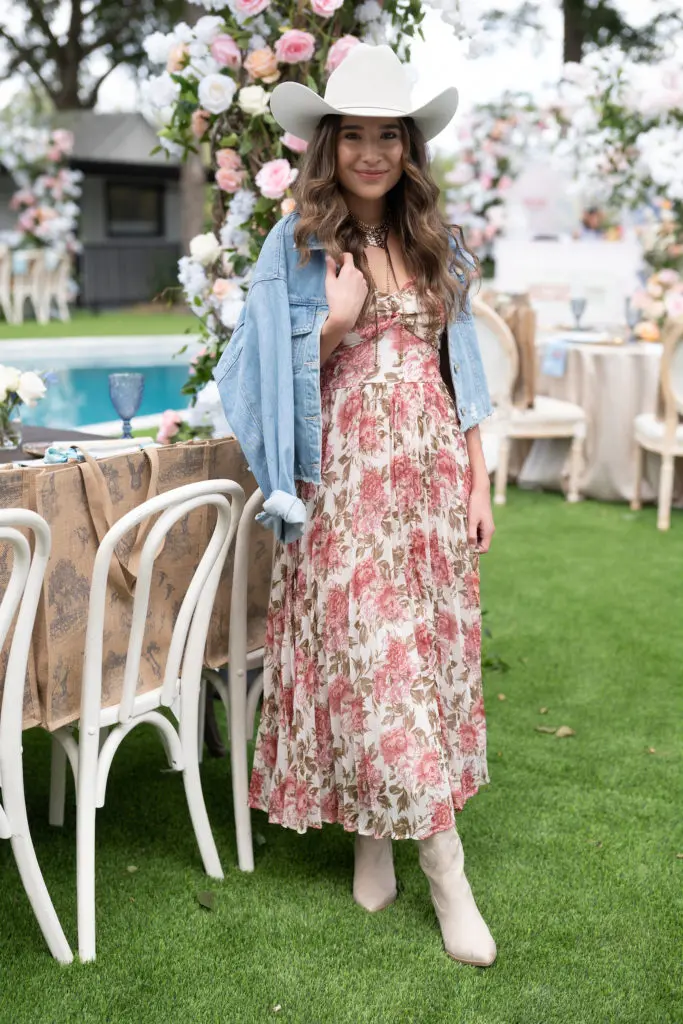 Erika Diaz at The Cotton Pearl Motel brunch reveal. (Photo by Daniel Ortiz)