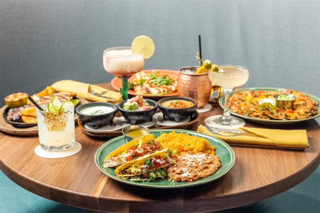 The Escondido menu features 12 kinds of margaritas, enchiladas, tacos, and more. (Photo by Kathy Tran)