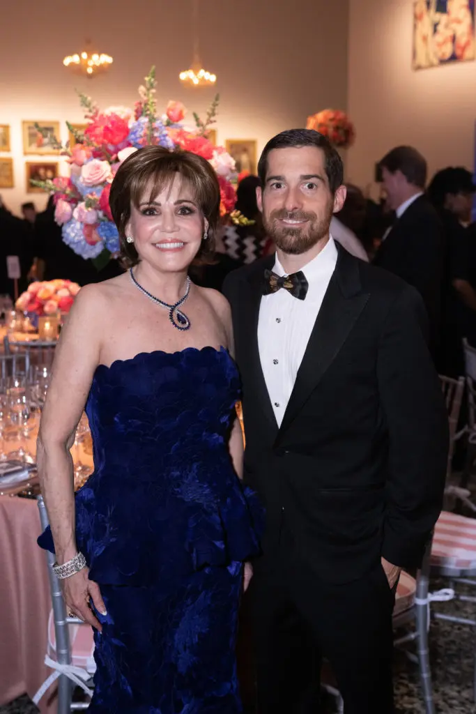 Hallie Vanderhider, Michael Vanderhider at the Museum of Fine Arts Houston Grand Gala  (Photo by Jenny Antill)