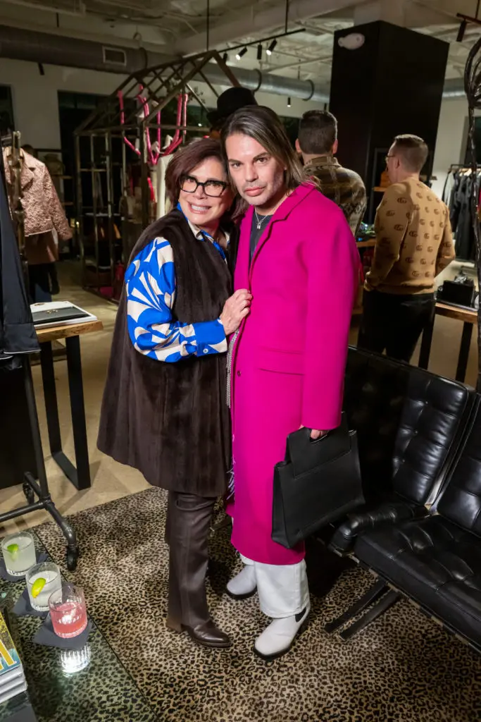 Hillary Dye, Gregg Asher  (Photo by Bruno Snap the Picture and Polaroids by Ashley Longshore and Ali Williams)