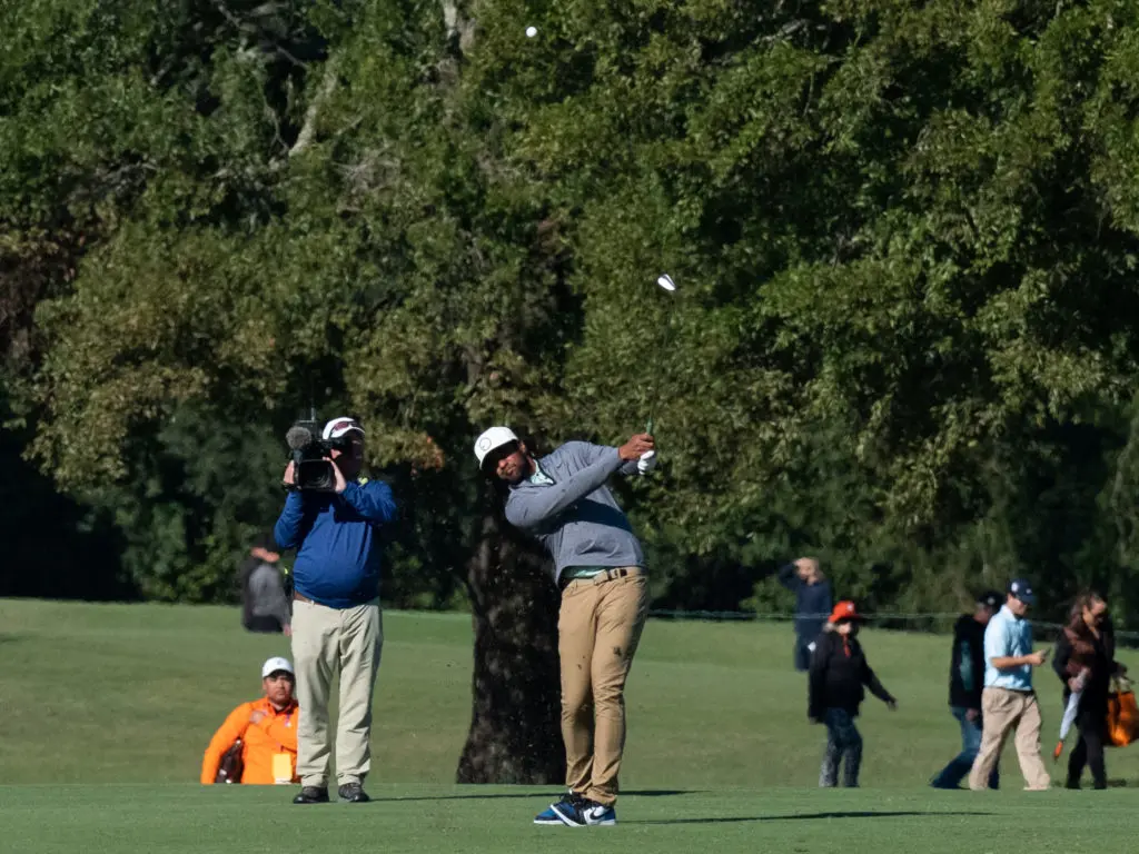 Tony Finau played great at the Houston Open in nearly every aspect of the game. (Photo by F. Carter Smith)