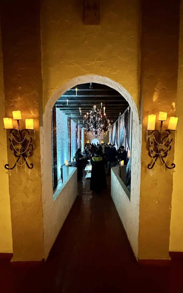 Soft lighting added to the magical atmosphere.