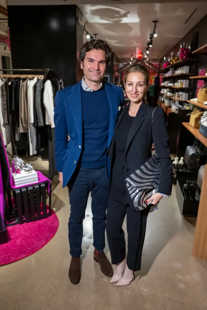 Javier & Nicole Brundage  (Photo by Bruno Snap the Picture and Polaroids by Ashley Longshore and Ali Williams)